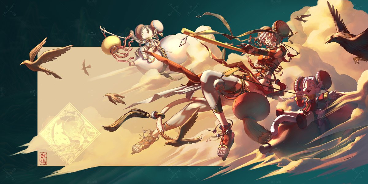 darkcrcat 桂花君 tweet media