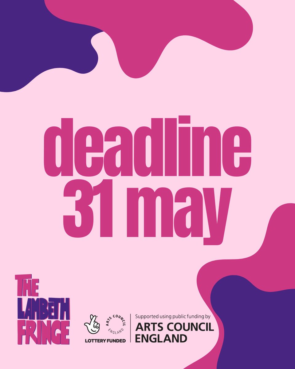 Why you sitting around 'til the last minute? Stop procrastinating and get your application in - let's not pretend you don't work best under pressure. 

Apply. Now. 

Do it.

👉 eventotron.com

#lambethfringe #lambethfringe2025 #fringe #southlondon #artistsopportunities