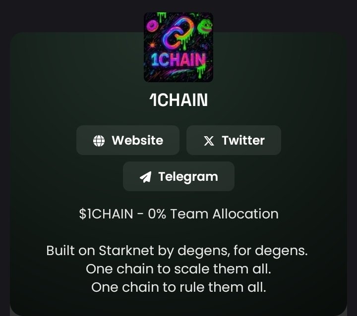 1ChainUnrug's tweet photo. Dexscreener profile paid and live! Looks good, ngl! https://t.co/YnORSerbaZ