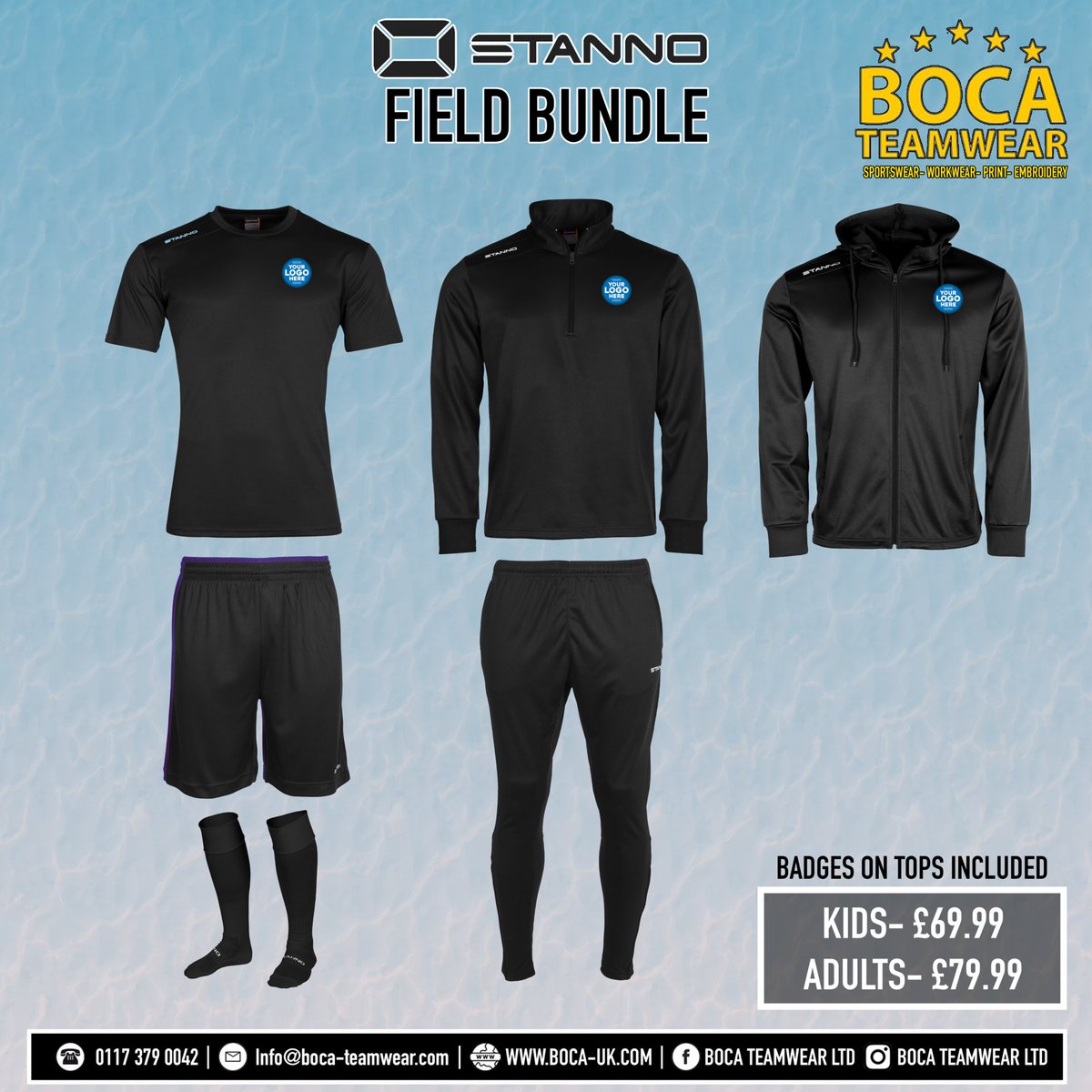 Boca Teamwear Ltd (@bocateamwear) on Twitter photo **PRE SEASON BUNDLES**
โข Free embroidery on the tops
โข Big range of colours available
โข Fast lead times
โข Your choice of Joma, Macron, Errea, Stanno or Uhlsport
0117 3790042
info@boca-teamwear.com
Order your bundles on the below link.
boca-uk.com/webshop/kit-paโฆ **PRE SEASON BUNDLES**
โข Free embroidery on the tops
โข Big range of colours available
โข Fast lead times
โข Your choice of Joma, Macron, Errea, Stanno or Uhlsport
0117 3790042
info@boca-teamwear.com
Order your bundles on the below link.
boca-uk.com/webshop/kit-paโฆ