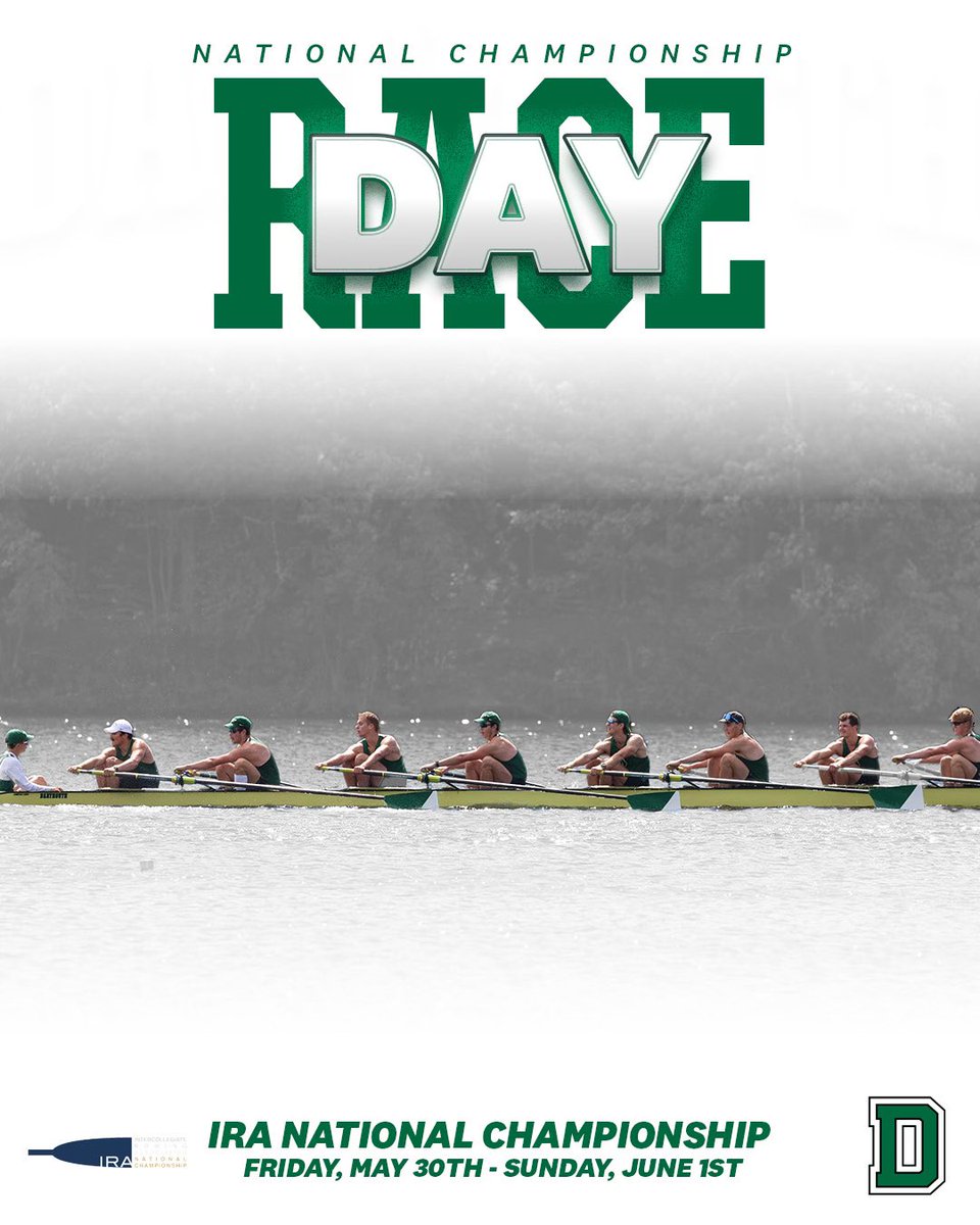 The IRA National Championship kicks off this morning with heats!

1V: 8:40 AM
2V: 9:28 AM
3V: 9:52 AM
V4: 11:30 AM

Watch ➡️ overnght.com
Live Results ➡️ results.regattatiming.com/backoffice/web…

#GoBigGreen | #TheWoods🌲