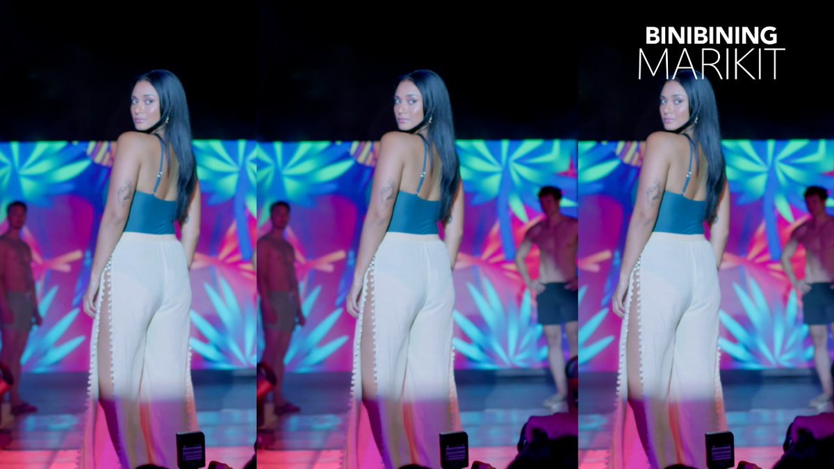 GMADrama's tweet photo. Mainit ang summer, pero mas mainit ang labanan sa runway! ☀️🔥 Rumanpa na sina Ikit, Drew, Pia, at Matthew-- sino sa kanila ang tunay na showstopper ng Dream Paradise? 😉😍 

#BMEpicBackfire #BinibiningMarikit https://t.co/M6Qi4O8FfF