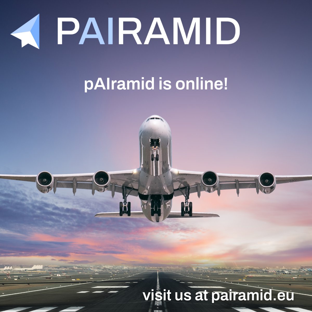 Follow the journey of the #HorizonEU project #pAIramid as it leverages AI to transform #aerospace certification, reducing costs and boosting #sustainability, now on our dedicated website! 
Discover more on 🔗 pairamid.eu