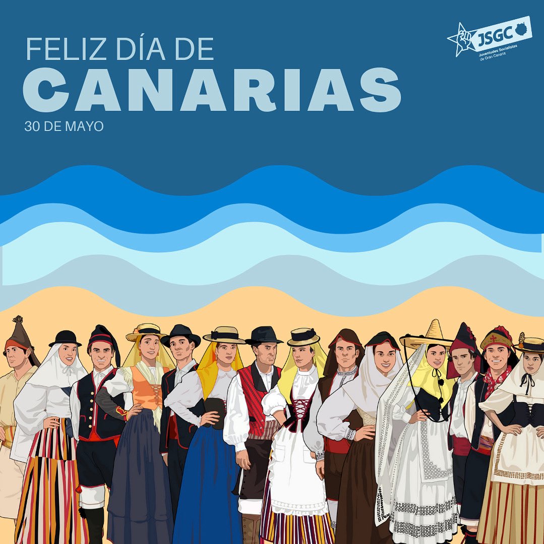 ¡Feliz Día de Canarias! 🌴
Somos mucho más que sol y playa: biodiversidad única, historia rica y una cultura viva. Cuidemos nuestro territorio y a nuestra gente.

¡Viva Canarias!

 #DíaDeCanarias #CanariasEsMás