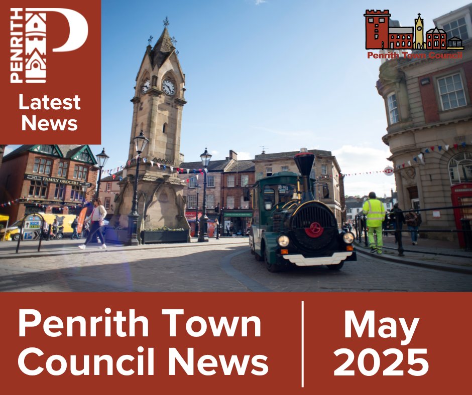 Read May 2025's edition of Penrith Town Council News, a monthly round-up of the very latest developments at Penrith Town Council.

Read now: content.govdelivery.com/accounts/UKPEN…