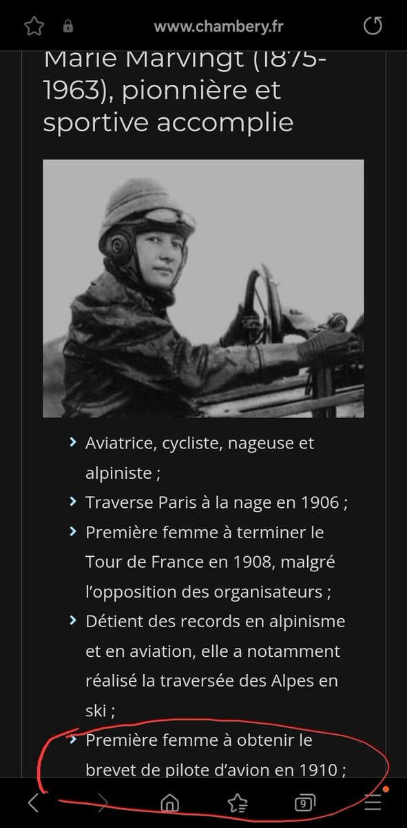 Matthieu (@matthieucasali) on Twitter photo Féminiser les noms de rues, c'est bien.
Récrire l'Histoire, c'est mal.
<a href="/VilledeChambery/">Ville de Chambéry</a> où l'art de réécriture l'Histoire des Femmes.
La première femme à obtenir le brevet de pilote d'avion est Élise Deroche ! Féminiser les noms de rues, c'est bien.
Récrire l'Histoire, c'est mal.
<a href="/VilledeChambery/">Ville de Chambéry</a> où l'art de réécriture l'Histoire des Femmes.
La première femme à obtenir le brevet de pilote d'avion est Élise Deroche !