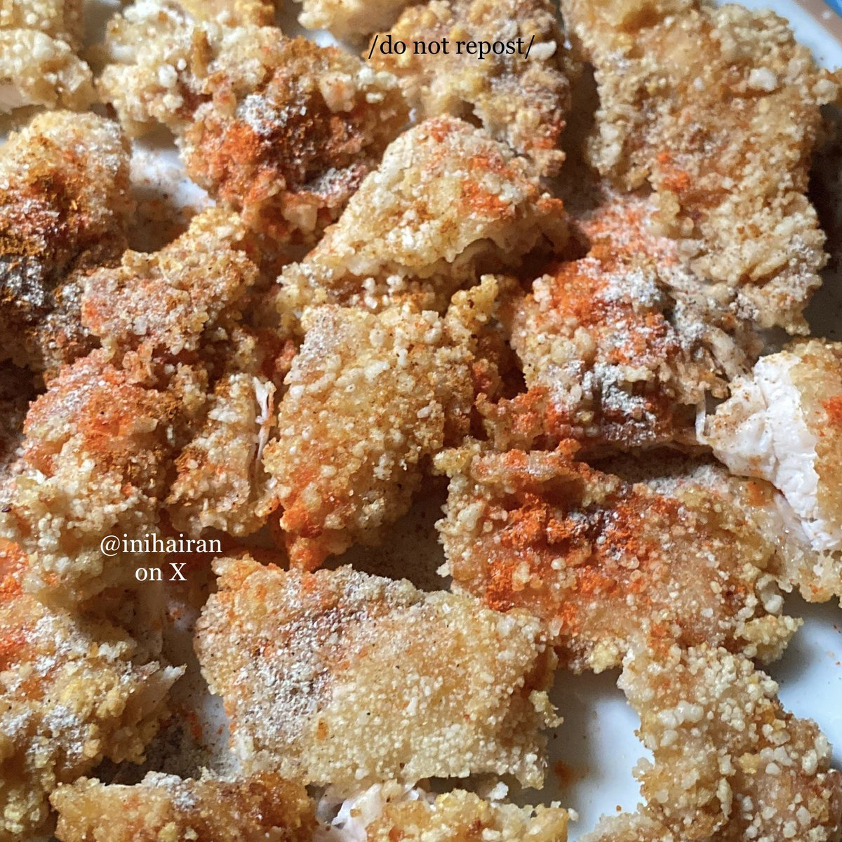 inihairan's tweet image. GUYS… FINALLY GUE BERHASIL BIKIN SHIHLIN HOMEMADE 😭👋🏻

ternyata cuma perlu bumbu ini doang biar hasilnya lebih mirip ⤵️