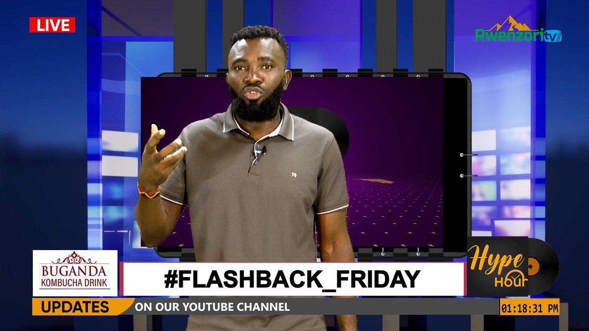 rwenzoritv1's tweet photo. On-Air
#hypehourshow
It's Flashback Friday on the Hype Hour Show πΆ Time to dig into those nostalgic tracks and make your requests. Be your own DJ and letβs vibe together πΏ
#FlashbackFriday #Hypehour #goodvibesonly #FLASHBACKFRIDAY
https://t.co/ugeoZqbk6Y https://t.co/CHJOhruHRZ