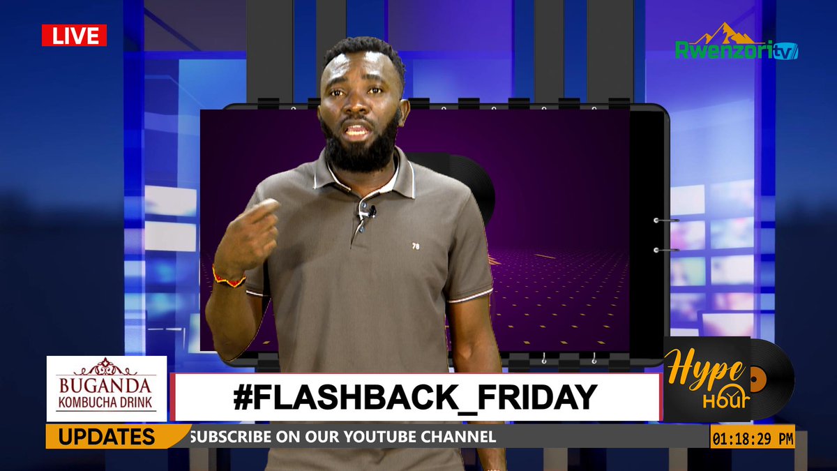rwenzoritv1's tweet photo. On-Air
#hypehourshow
It's Flashback Friday on the Hype Hour Show πΆ Time to dig into those nostalgic tracks and make your requests. Be your own DJ and letβs vibe together πΏ
#FlashbackFriday #Hypehour #goodvibesonly #FLASHBACKFRIDAY
https://t.co/ugeoZqbk6Y https://t.co/CHJOhruHRZ
