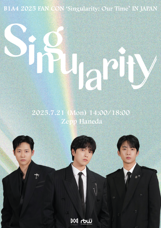 Official_B1A4jp's tweet photo. ／
📢B1A4 2025 FAN-CON ‘Singularity: Our Time’ IN TOKYO
BANA JAPAN先行受付決定！！
＼

🔔先行受付期間🔔
本日5月31日(土)18:00～6月8日(日)23:59

▼詳しくはこちら
https://t.co/0iNxP2UhcQ

#B1A4 https://t.co/LVya5jAjZg