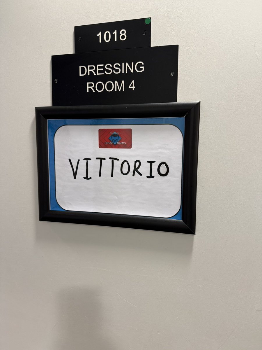 Had a great time recording Richard Osman’s House of Games yesterday.

Osman said I’ll never work again if I spoil the results and he meant it, big time.

I don’t know when it’ll be on TV 🫡