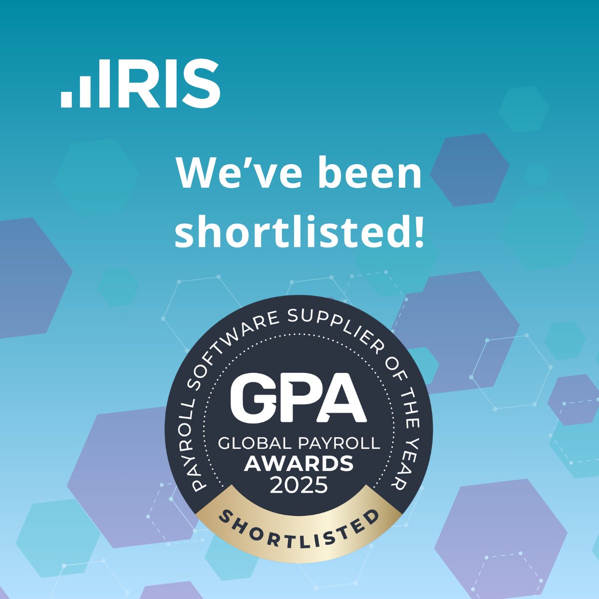 We’re thrilled to be shortlisted at the 2025 #GPAAwards, hosted by <a href="/GlobalPayAssoc/">GPA</a>, for ‘Payroll Software Supplier of the Year’. 🙌

This recognition reflects the hard work of our expert teams, &amp; our customers who make it all possible. Stay tuned to find out who wins!

#Payroll
