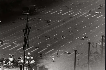 HistoryTibetan's tweet photo. History Deleted is History Repeated.
The cowardly CCP whitewashed 1989.
We resurrect it with truth they can't scrub.
You deleted it from your books we tattooed it into the internet.
Aftermath of tiananmen square in second picture.
#TiananmenSquareMassacre #CCPCensorship #RewriteTheTruth
