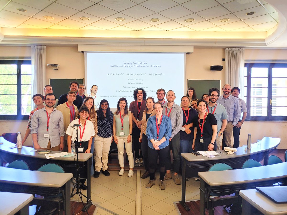 DSE UniBo Economics (@dse_unibo) on Twitter photo 🎉 The 18th Workshop on Social Economy for Young Economists started yesterday at <a href="/Unibo/">Università di Bologna</a>’s Forlì Campus!
A full day of inspiring research on social capital, norms, cooperatives, and more, presented by young scholars.
📍More info: aiccon.it/evento/the-18t… 🎉 The 18th Workshop on Social Economy for Young Economists started yesterday at <a href="/Unibo/">Università di Bologna</a>’s Forlì Campus!
A full day of inspiring research on social capital, norms, cooperatives, and more, presented by young scholars.
📍More info: aiccon.it/evento/the-18t…