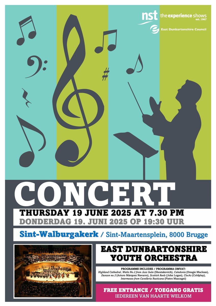 music_edc's tweet photo. Our fabulous young musicians in the EDC Secondary Schools Orchestra are going ON TOUR to Belgium!
#edcoechestraontour #youthorchestra #youngmusicians @EDCouncil https://t.co/rX2riY1Ouv