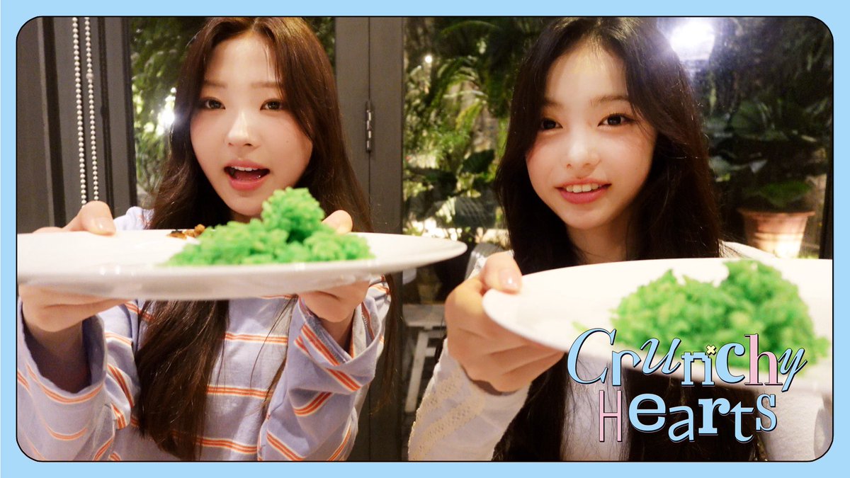 Enak banget!!! ♡⟡𓌉◯𓇋₊˚⊹ 카르멘의 햇살투어🌴☀️ | Crunchy Hearts EP.3

youtu.be/p6usOMIf8zg 

#Hearts2Hearts #하츠투하츠 #H2H 
#Crunchy_Hearts #크런치하츠