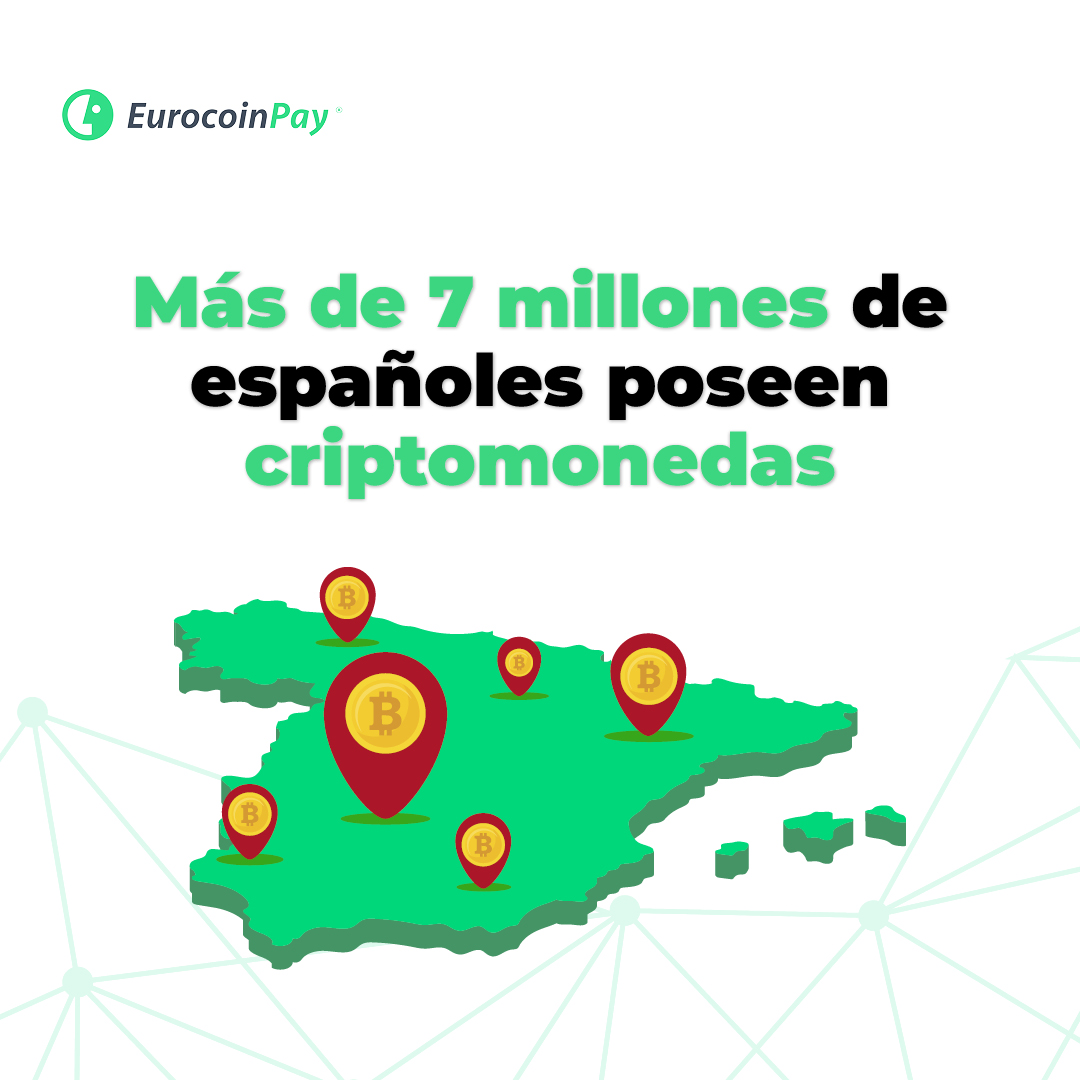 eurocoinpay's tweet image. España ya habla en cripto💬
+7 millones de personas confían en las criptomonedas.
Únete a esta nueva economía con EurocoinPay y forma parte del cambio 🌍
#RevoluciónFinanciera #Eurocoinpay #CriptoEspaña