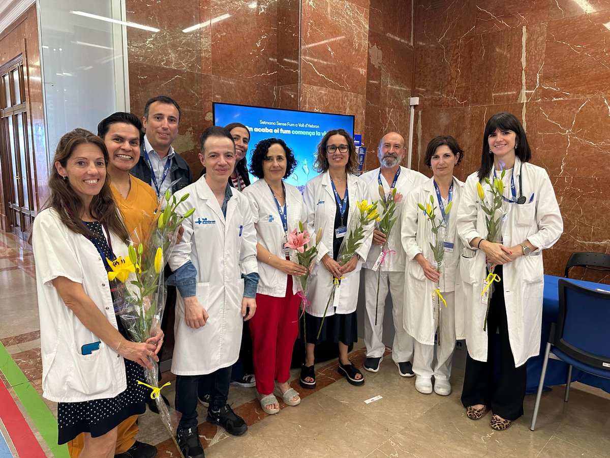 <a href="/floresnavarroes/">Flores Navarro</a> <a href="/Mporlasalud/">Músicos por la Salud</a> 📸 La directora assistencial, la Dra. María José Abadías, juntament amb la Comissió Sense Fum, també han participat a la jornada, mostrant el seu compromís amb un entorn lliure de fum. 🚭
#VHsensefum #ssfcat25