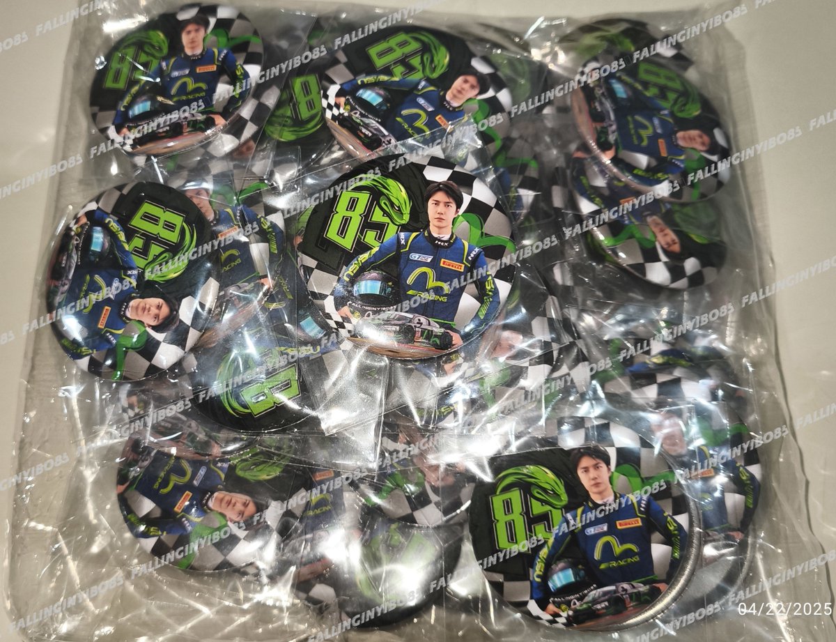 fallinginyibo85's tweet image. สำหรับแฟนคลับหวังอี้ป๋อที่เข้าชม GT WORLD CHALLENGE ASIA 2025 ระหว่างวันที่ 31/5 - 1/6 นี้
เรามีเซตเข็มกลัด+สติ๊กเกอร์​ไปแจกที่สนามจำนวน 20 ชุด
📍กติกา
แสดงไอเทมส์ออฟฟิเชียล​ของอี้ป๋ออย่างน้อย 1 ชิ้น จะเป็นอะไรหรือแบรนด์​ใดก็ได้ที่สนาม

ฝากไปกับคุณ @prin_pw ที่ไปกับ PIT STOP 85