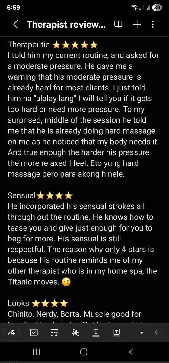 Henrix18c2's tweet photo. Therapist Review
Name: Justin
Service: Minokawa
Spa: @GPhoenixTimog 

Disclaimer: experience may vary per person. https://t.co/ti0H0z9bcn