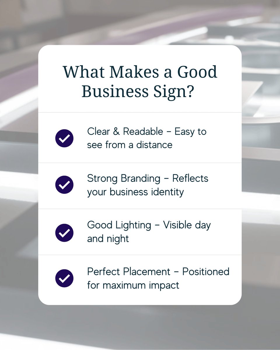 Your signage says a lot about your business — is yours making the right impression?👀

At Benson Signs, we design and manufacture custom signage that helps businesses get noticed for all the right reasons.

Get in touch today👉🏼 bensonsigns.com/contact/

#BusinessSignage #ShopSigns