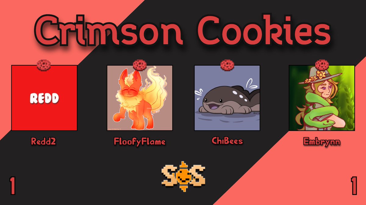 Smiley Showdown (@smileyshowdown_) on Twitter photo ☀️ Announcing the Crimson Cookies ☀️
<a href="/Redd2__/">Redd2</a> <a href="/FloofyFlame/">Floofy Flame</a> <a href="/ChiBeess/">ChiBees</a> <a href="/Embrynn_/">Embrynn YT</a>
Catch the event live June 16th at 12am BST / 7pm EST! ☀️ Announcing the Crimson Cookies ☀️
<a href="/Redd2__/">Redd2</a> <a href="/FloofyFlame/">Floofy Flame</a> <a href="/ChiBeess/">ChiBees</a> <a href="/Embrynn_/">Embrynn YT</a>
Catch the event live June 16th at 12am BST / 7pm EST!