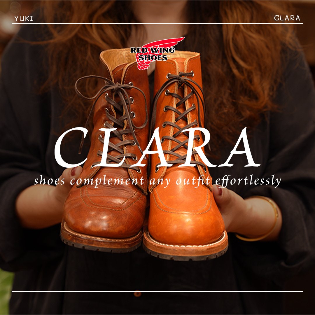 【🎞️YOUTUBE NEW POST】

今回の動画は…
ウィメンズのCLARA特集✨

クララを愛する代表小林があらためて特徴やヒールブーツについて、さらにはクララのスタイリングもご紹介！女性だけではなく男性も楽しんでいただける内容になっています♪

ぜひ最後までご覧ください✨
youtu.be/kcQjutFeJd0