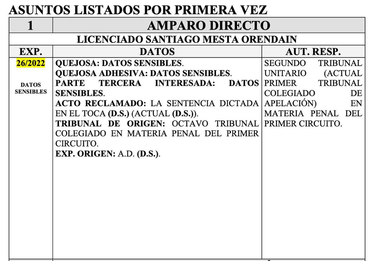 Salvador Leyva (@eseleyva1) on Twitter photo ‼️ La <a href="/SCJN/">Suprema Corte</a> decidirá sobre el caso de Juana Hilda el próximo 11 de junio. El proyecto del Ministro Ortiz Mena no es público pero esperamos la libertad inmediata tras casi 20 años de injusticia por el falso #CasoWallace. ‼️ La <a href="/SCJN/">Suprema Corte</a> decidirá sobre el caso de Juana Hilda el próximo 11 de junio. El proyecto del Ministro Ortiz Mena no es público pero esperamos la libertad inmediata tras casi 20 años de injusticia por el falso #CasoWallace.