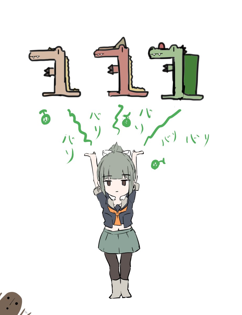 #今月描いた絵を晒そう
衝撃
今月色まで塗った夕張これ1枚しかない模様 