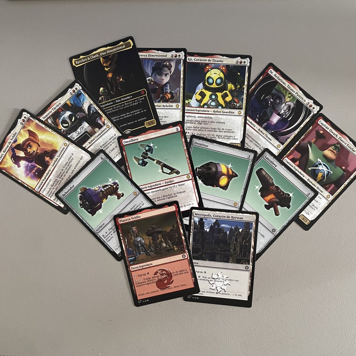 ik444ri's tweet image. le hice un mini mazo de magic a mi novio de su juego favorito para su cumple…