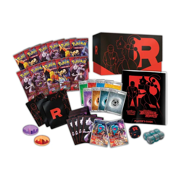 ポケカ海外】 本日発売のDestined Rivals ETB(英語版ロケット団の栄光