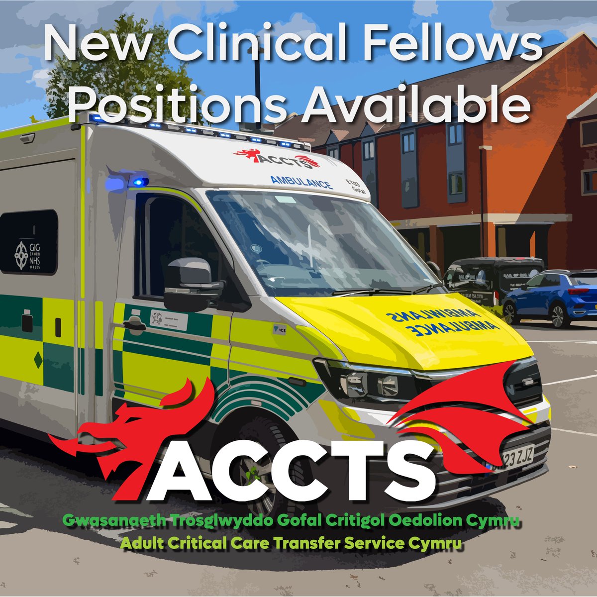 We are recruiting for a Senior Clinical Fellow in Retrieval and Transfer, based in Cardiff. More information here: sbuhb.nhs.wales/work-for-us/jo…