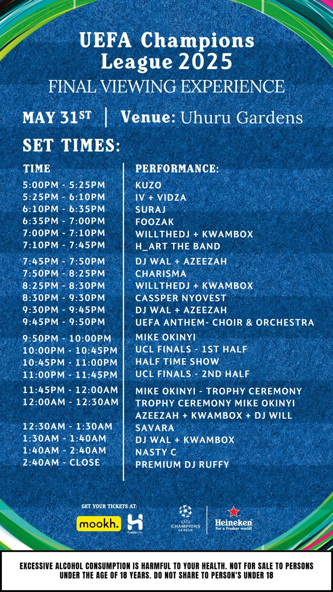 SirAlexas's tweet photo. Your set times for tomorrow #RealHardcoreFans https://t.co/3jWat95B81