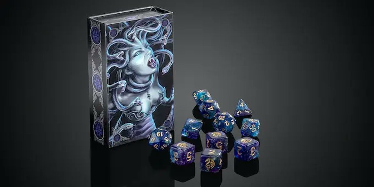 Hoooly crap?! I just received Anne Stokes - Medusa - by Crit It by Meeples &amp; Dragons from ohnoitsmoxxie via Throne. Thank you! throne.com/luckyredsparrow #Wishlist #Throne