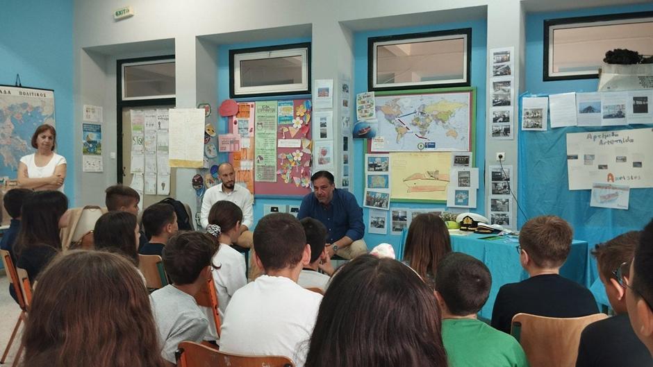 CapitalShip's tweet photo. Connecting Classrooms with Vessels 🚢💙

We joined the 2nd Primary School of Artemida as part of the “Adopt a Ship” program! Capt. Dedelos &amp; Mr. Kyrou shared life at sea — students even wrote &amp; performed a song for M/T Akrisios! 

https://t.co/w0pnsqOgDA https://t.co/ujUzbkLJtf