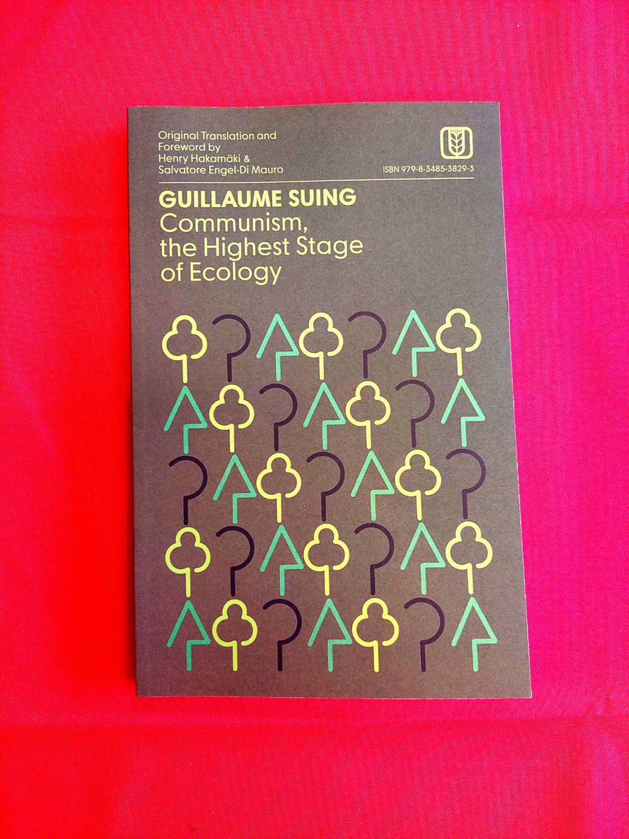 Finally, in Communism, the Highest Stage of Ecology, Suing draws from the USSR and Cuba to explore the successes of socialist environmental policies, exposing the limits of green capitalism in a dialectical materialist analysis of the climate crisis.

ebay.co.uk/itm/3884909763…