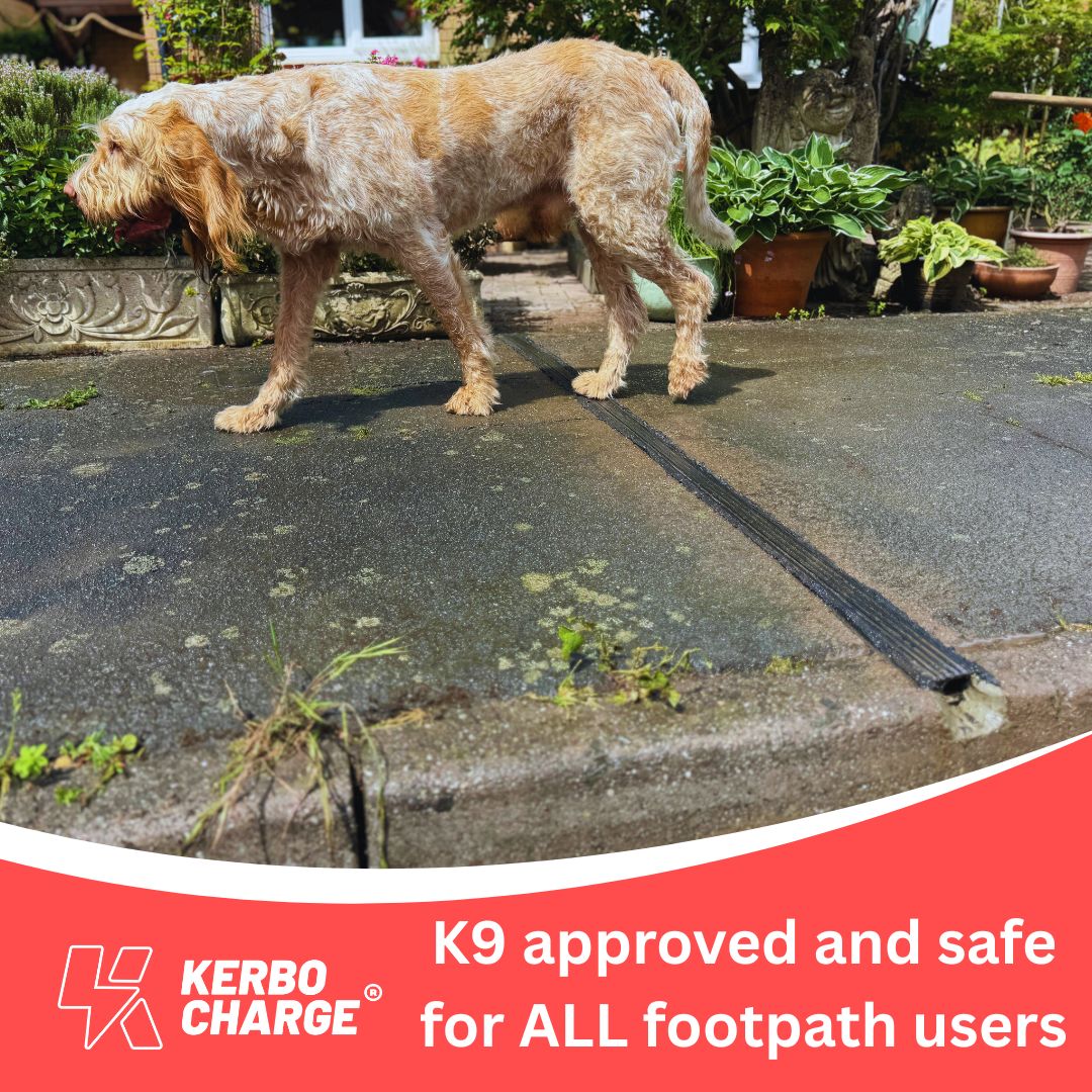 Discreet cross-pavement charging channels that are safe for all footpath users - that's what we're about 👀🐕

Our channels are built tough, stay flush with the ground, and are safe for every kind of foot and paw.

💚 Safe home charging for all. No tripping.