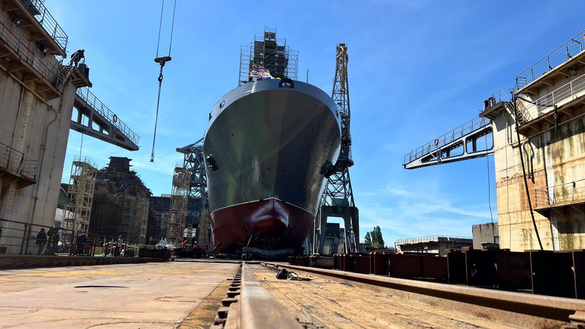 KURYER🤔 (@rss_40) on Twitter photo Other amazing pics of today’s launch ceremony 
Credit: United Shipbuilding Corporation Other amazing pics of today’s launch ceremony 
Credit: United Shipbuilding Corporation