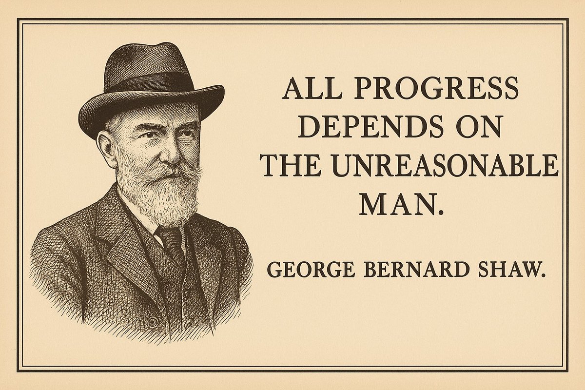 GM. Let’s be unreasonable today!