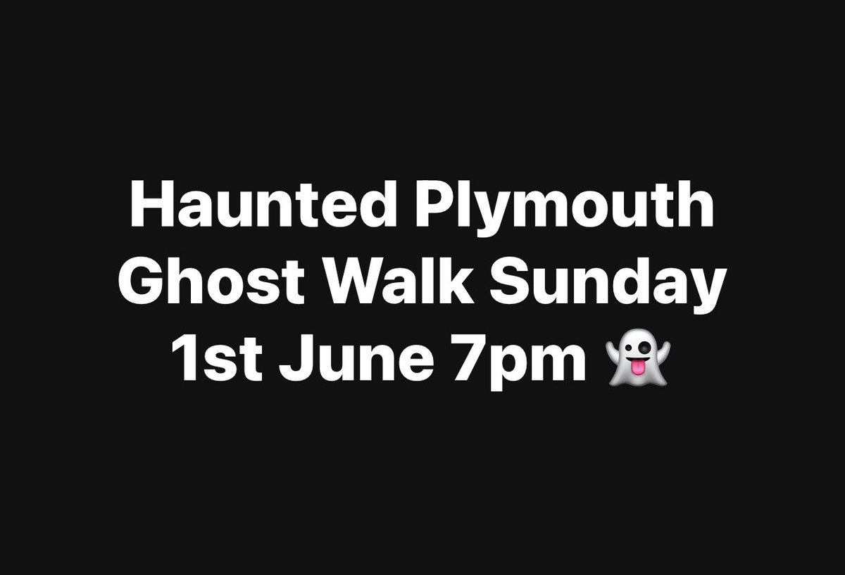 Haunted Plymouth tweet media