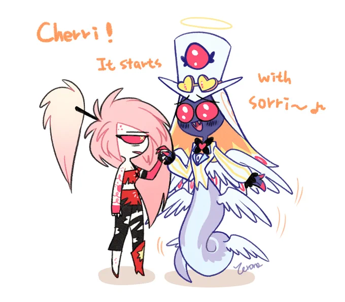 :Seriously? #HazbinHotel #CherriSnake