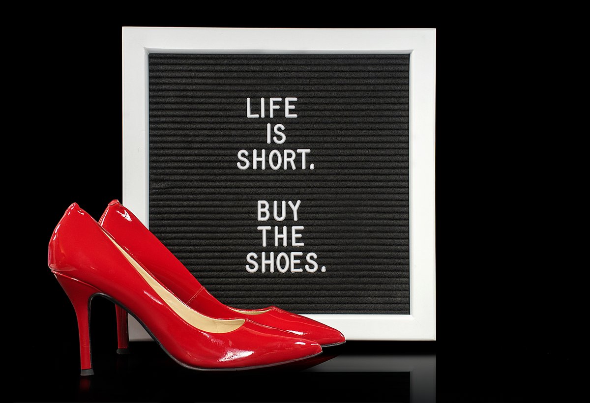 Life is short.   

We approve of buying anything Red, especially if it's designed by CHERRY!