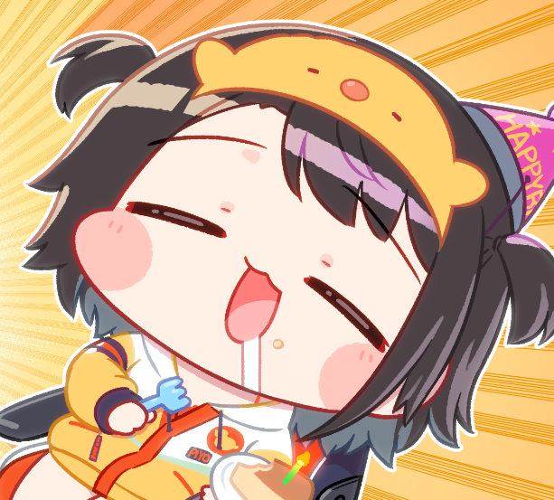 さくらみこ 「#我ながら天才なお顔4選」|ぱんじゃむのなめ ＠ホロクル G-05のイラスト