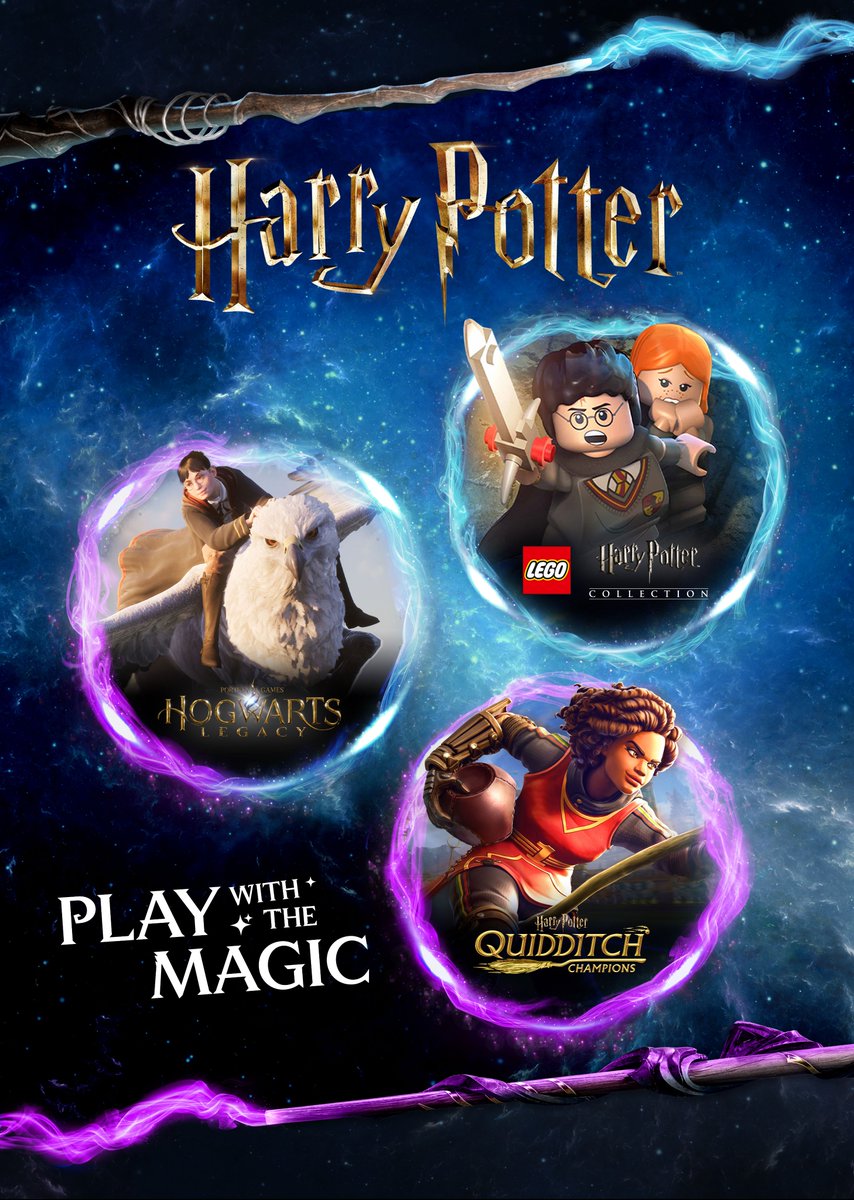 From exploring Hogwarts in Legacy, soaring through the skies in Quidditch Champions, to reliving the magic with the LEGO Harry Potter Collection—there’s a spellbinding adventure waiting for every witch and wizard! 🏰🧹🔮

Shop now at Smyths Toys 👉  bit.ly/4hL3p0Mal