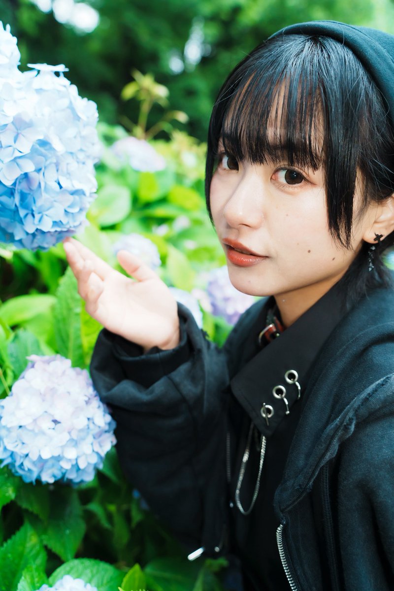 ykit's tweet photo. nem仔ちゃんと霧雨の中
紫陽花撮影できたの良かったな😇

#nem仔 #サメない夢 #ポートレート #PF撮影会 https://t.co/y1frJgktSg