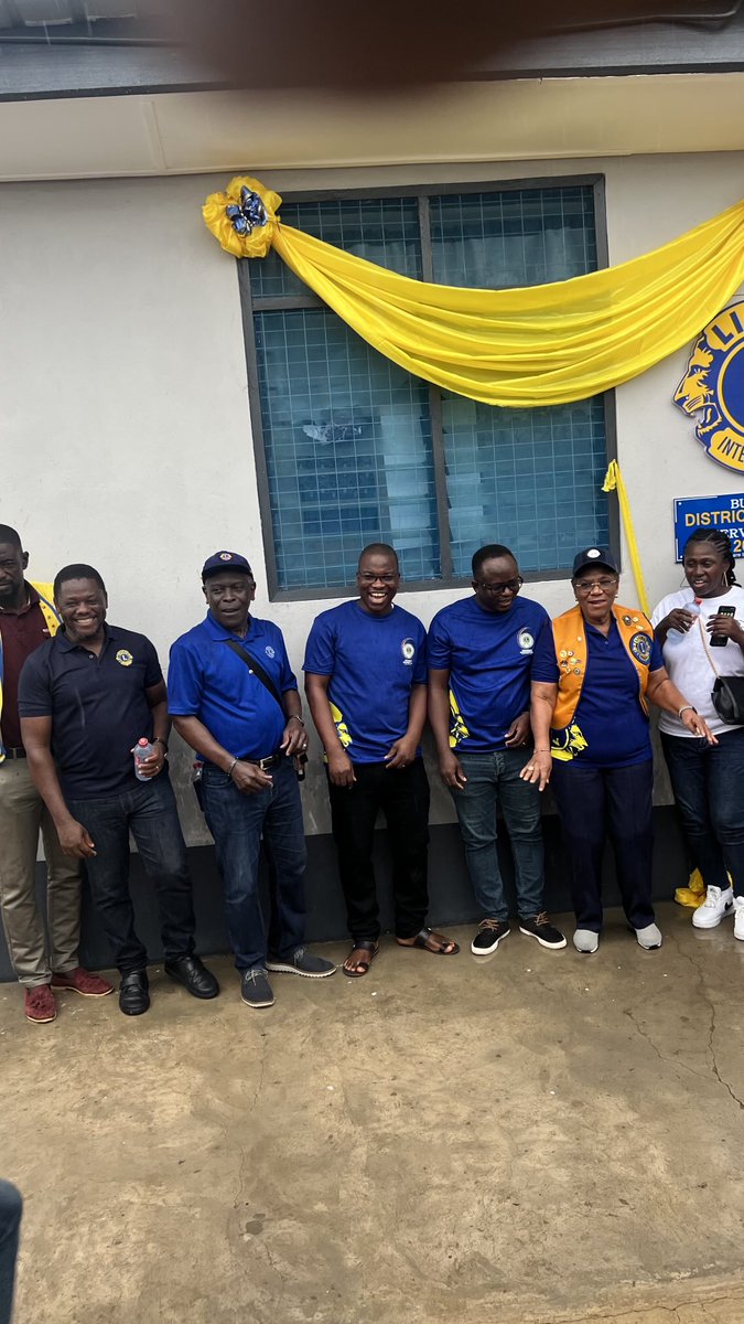 Where there is a need, there is a Lion. <a href="/GhanaLionsClubs/">LionsClubsGhana</a>, doing their part to make the world a better place. This is the Senchi Ferry Health Centre. Lend a hand whenever you can.