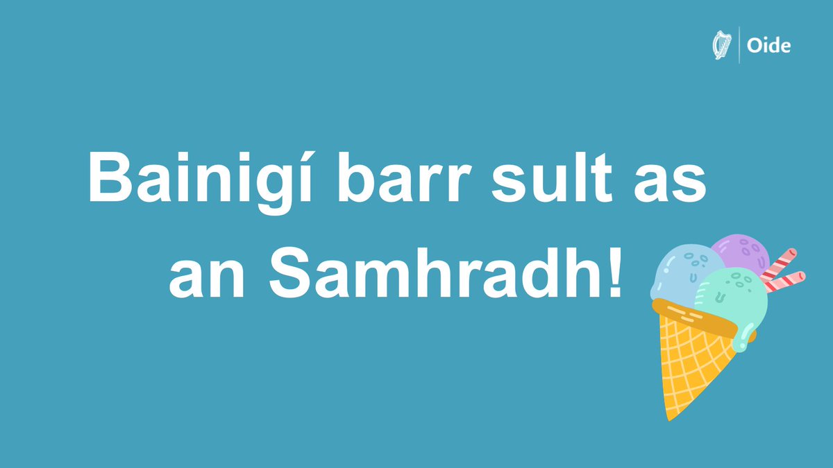 Ba mhaith linn ár mbuíochas ó chroí a ghabháil le gach múinteoir iar-bhunscoile Gaeilge as a gcuid rannpháirtíochta linn i mbliana. Guímid sos suaimhneach oraibh don Samhradh. 
Guímid gach rath ar na scoláirí go léir atá ag tabhairt faoi na scrúduithe Stáit i mbliana chomh maith!