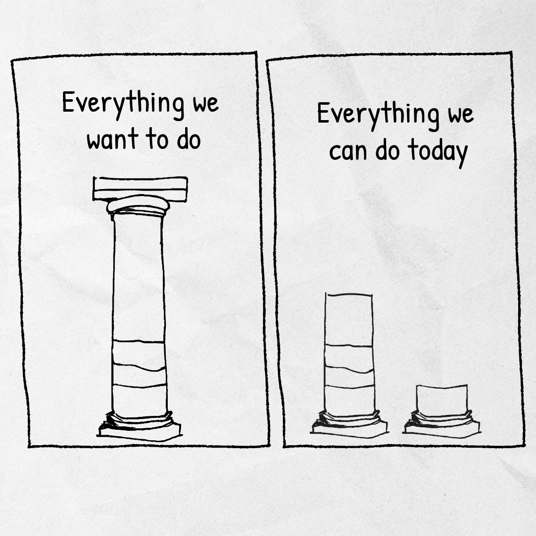 Great things motivate us, they are everything we want to achieve. But in chasing them, are we overlooking the process, the years of hard work that go behind supporting the success?

As the saying goes, Rome wasn’t built in a day. So, each day, we must find satisfaction in what we