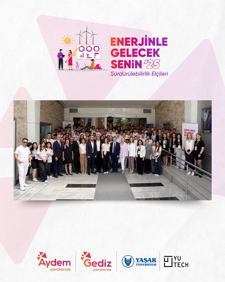 Gençlerin enerjisiyle aydınlanan yolculuğumuzda, Enerjinle Gelecek Senin ‘25 Sürdürülebilirlik Elçileri projemizin lansmanını başarıyla gerçekleştirdik.

5 farklı şehirden gelen genç elçilerimiz; sürdürülebilirlik odaklı projelerini, uzman konuklar eşliğinde sundular.