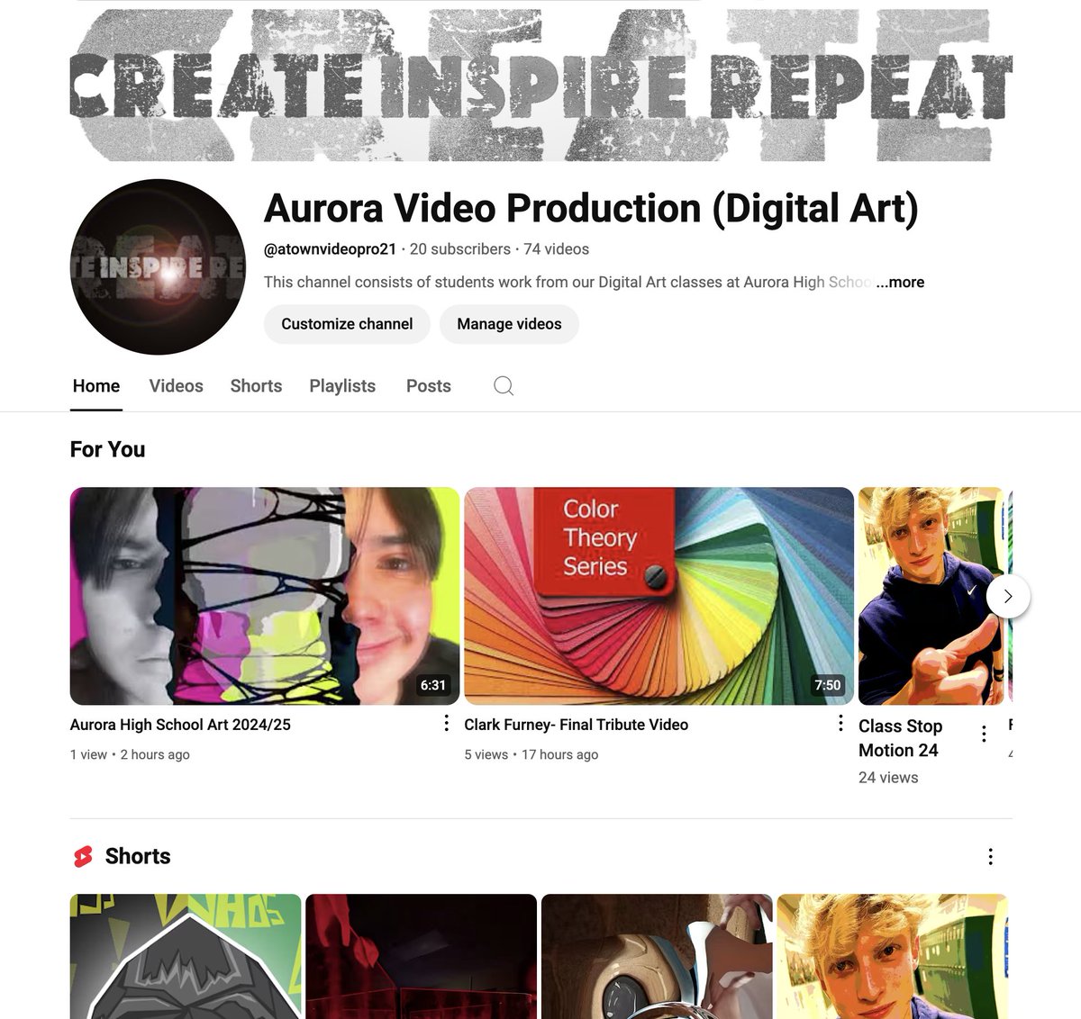 AHS Art & Design (@atown_art21) on Twitter photo Support our digital artists and their video production. Enjoy our past and future productions including hype videos and short films from our Graphics Team. Like and Subscribe! youtube.com/@atownvideopro… #ATOWNART @AHS_MH <a href="/AHS_Pach/">Ashley Pach</a> <a href="/DrPMilcetich/">Paul Milcetich</a> <a href="/AHS_SeanBaker/">AHS_SeanBaker</a> <a href="/torresv4msu/">Victor Torres</a> Support our digital artists and their video production. Enjoy our past and future productions including hype videos and short films from our Graphics Team. Like and Subscribe! youtube.com/@atownvideopro… #ATOWNART @AHS_MH <a href="/AHS_Pach/">Ashley Pach</a> <a href="/DrPMilcetich/">Paul Milcetich</a> <a href="/AHS_SeanBaker/">AHS_SeanBaker</a> <a href="/torresv4msu/">Victor Torres</a>